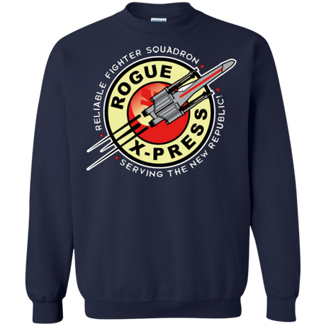 Sweatshirts Navy / Small Rogue X-Press Crewneck Sweatshirt