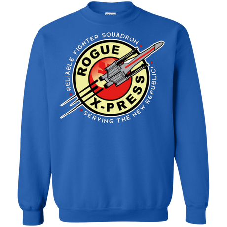 Sweatshirts Royal / Small Rogue X-Press Crewneck Sweatshirt