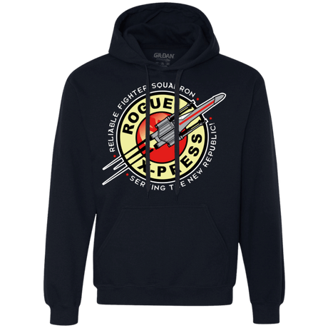 Sweatshirts Navy / Small Rogue X-Press Premium Fleece Hoodie