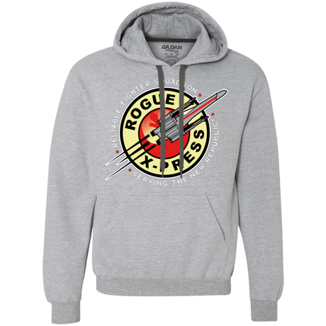 Sweatshirts Sport Grey / Small Rogue X-Press Premium Fleece Hoodie