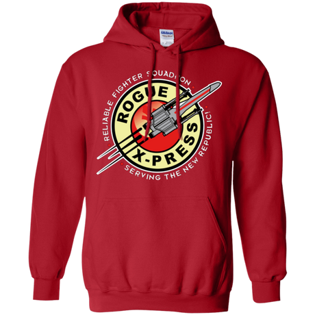 Sweatshirts Red / Small Rogue X-Press Pullover Hoodie