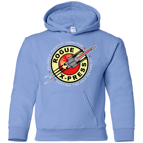 Sweatshirts Carolina Blue / YS Rogue X-Press Youth Hoodie