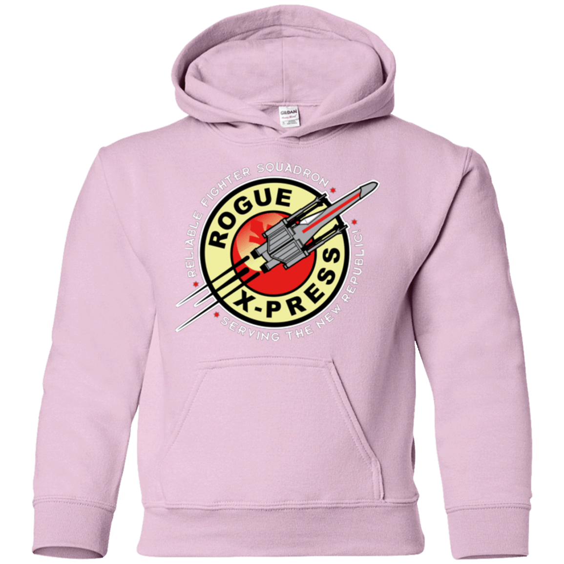 Sweatshirts Light Pink / YS Rogue X-Press Youth Hoodie