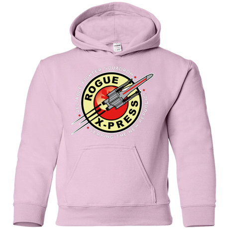 Sweatshirts Light Pink / YS Rogue X-Press Youth Hoodie