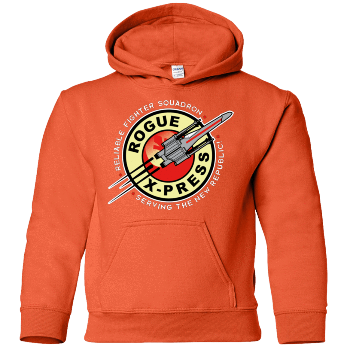 Sweatshirts Orange / YS Rogue X-Press Youth Hoodie