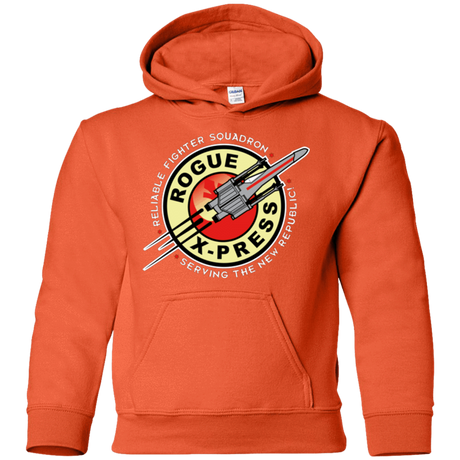 Sweatshirts Orange / YS Rogue X-Press Youth Hoodie
