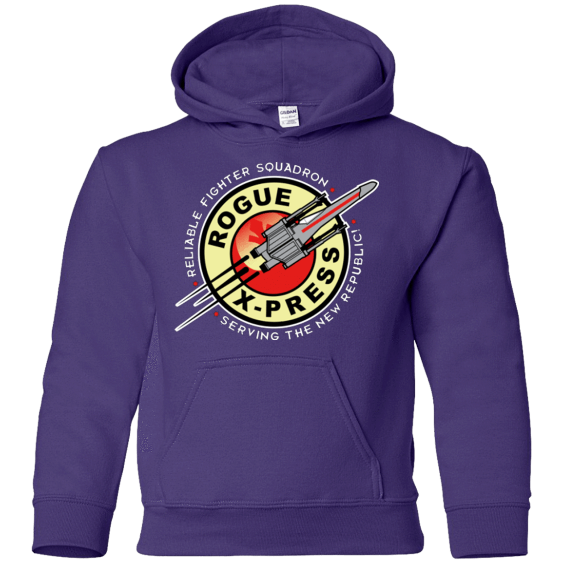 Sweatshirts Purple / YS Rogue X-Press Youth Hoodie