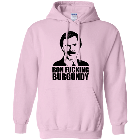 Sweatshirts Light Pink / Small Ron Fucking Burgundy Pullover Hoodie