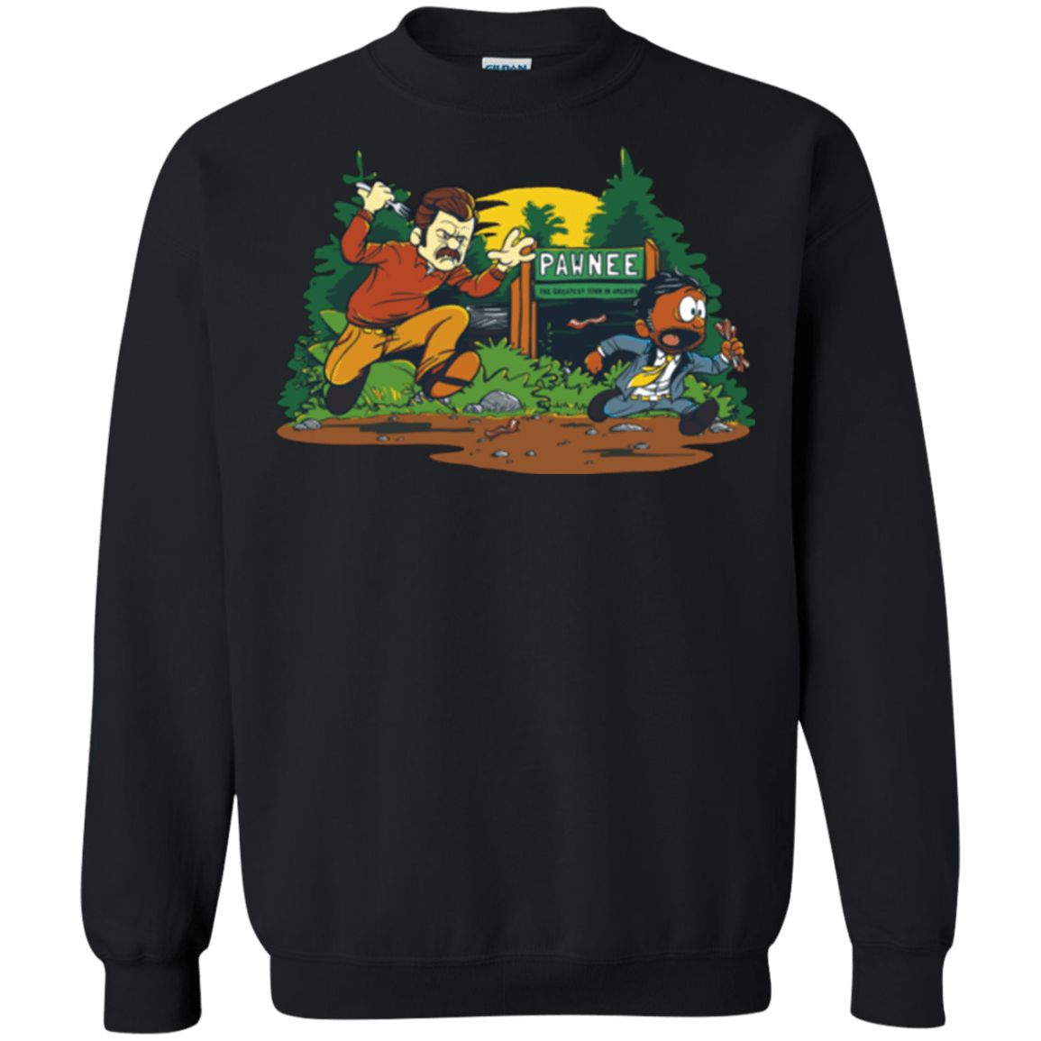 Sweatshirts Black / Small Ron & Tom Crewneck Sweatshirt
