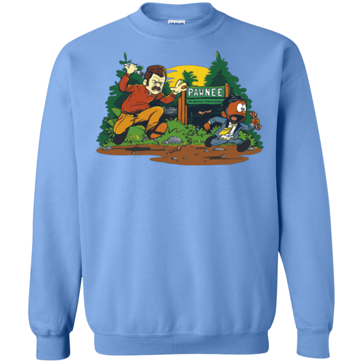 Sweatshirts Carolina Blue / Small Ron & Tom Crewneck Sweatshirt