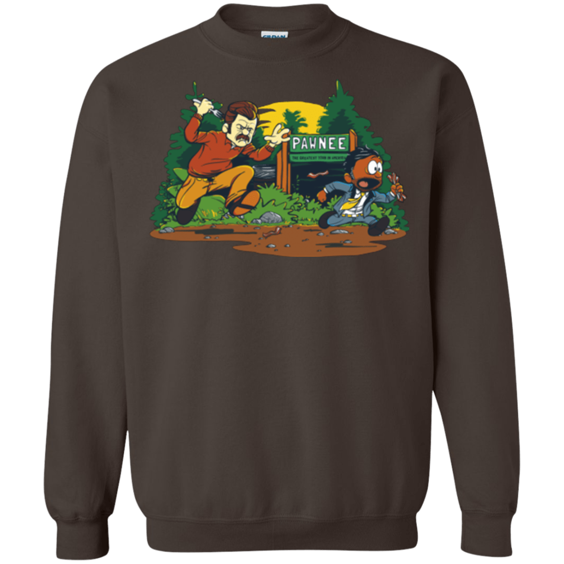 Sweatshirts Dark Chocolate / Small Ron & Tom Crewneck Sweatshirt