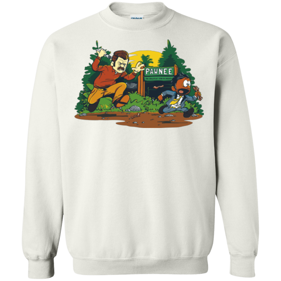 Sweatshirts White / Small Ron & Tom Crewneck Sweatshirt
