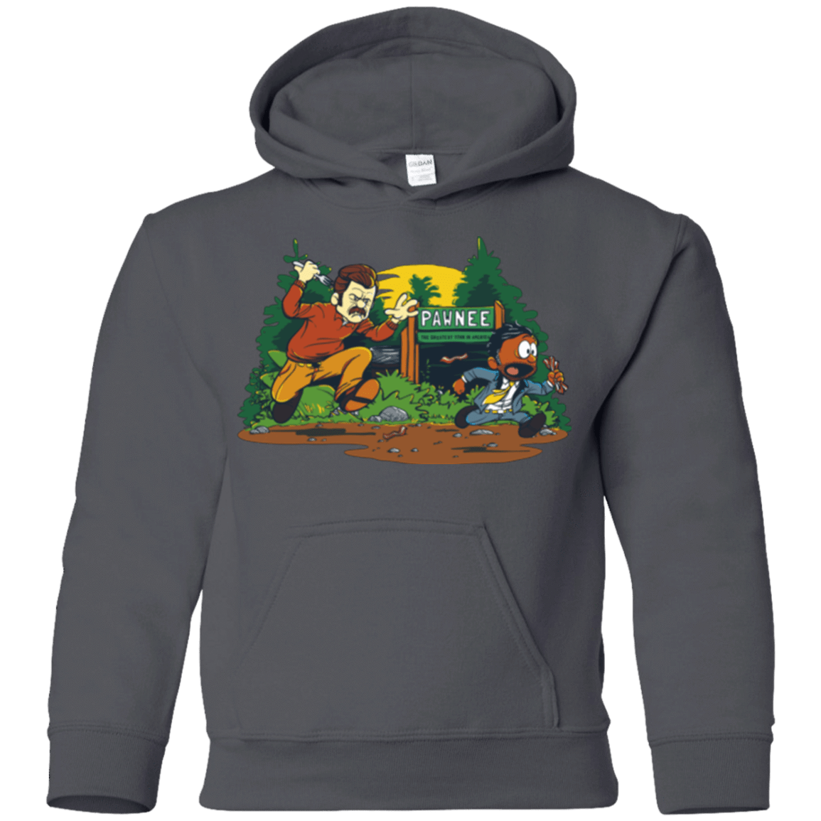 Sweatshirts Charcoal / YS Ron & Tom Youth Hoodie