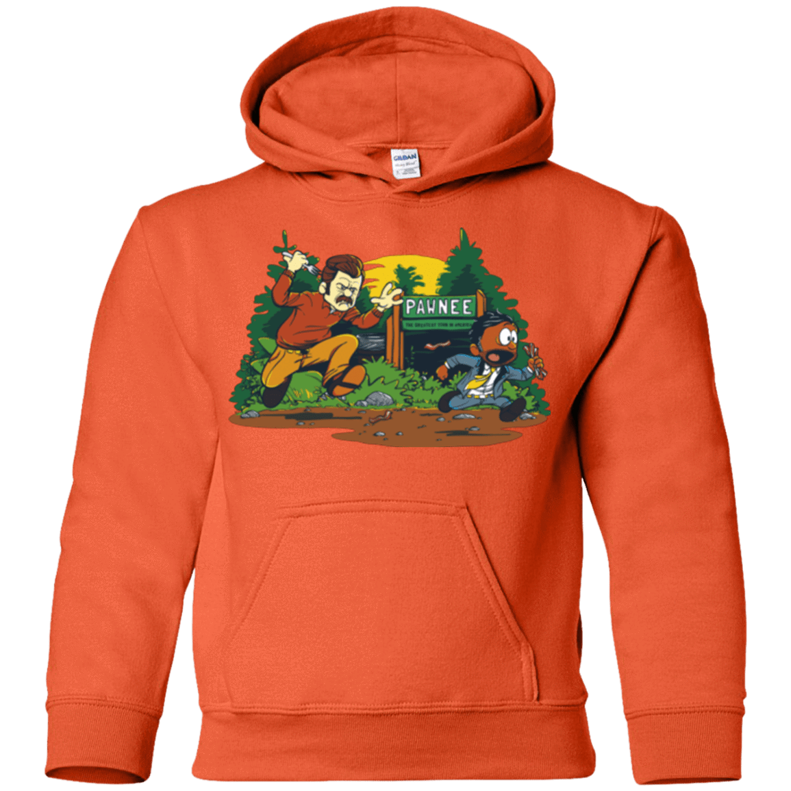Sweatshirts Orange / YS Ron & Tom Youth Hoodie