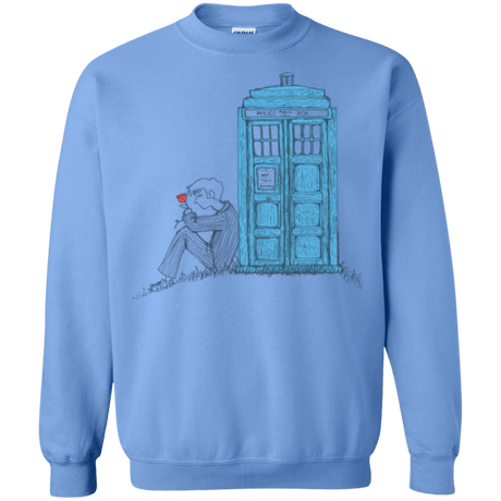 Sweatshirts Carolina Blue / Small Rose Crewneck Sweatshirt