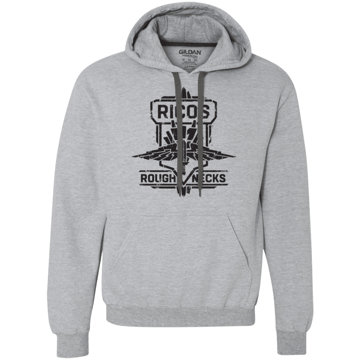 Sweatshirts Sport Grey / S Roughnecks Premium Fleece Hoodie