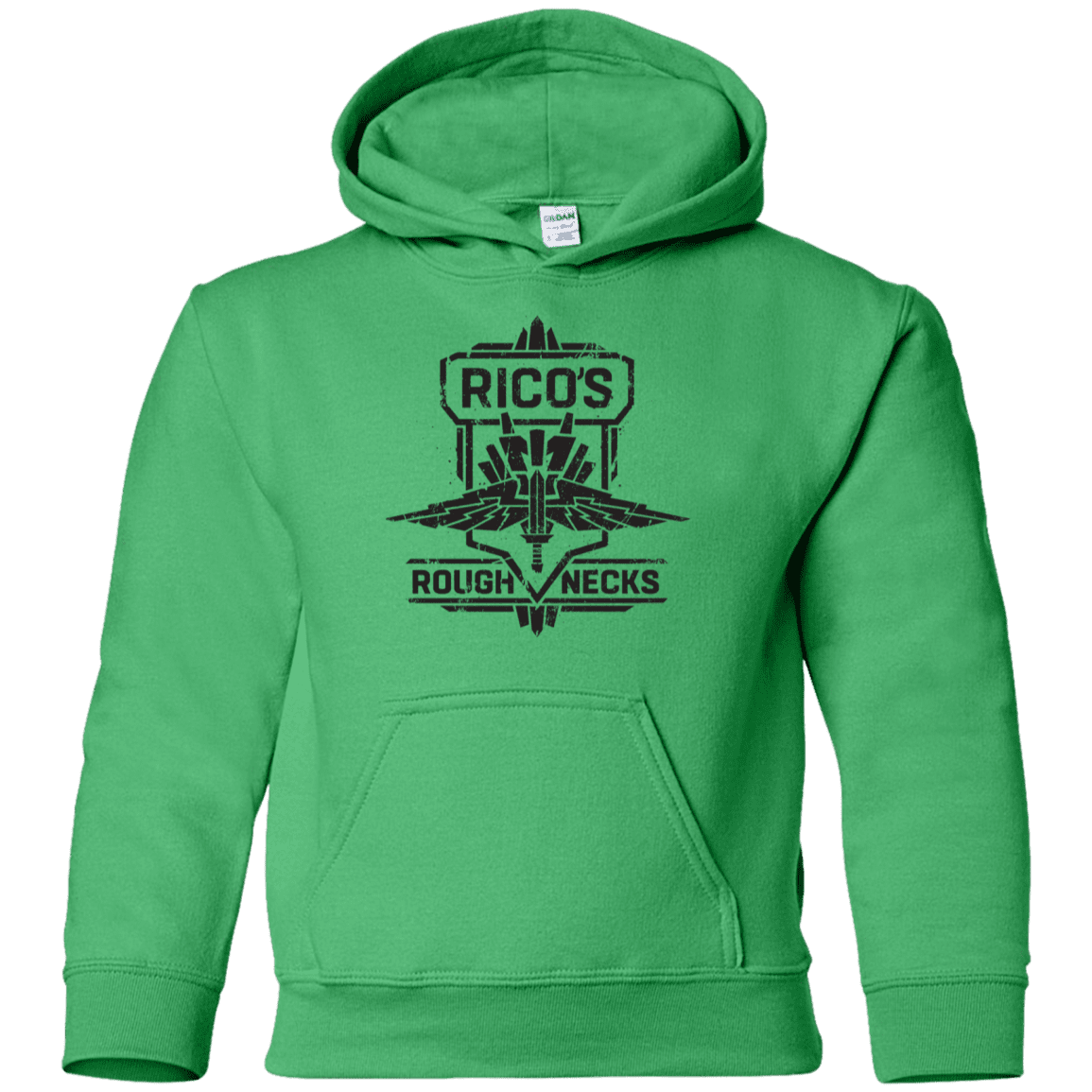 Sweatshirts Irish Green / YS Roughnecks Youth Hoodie