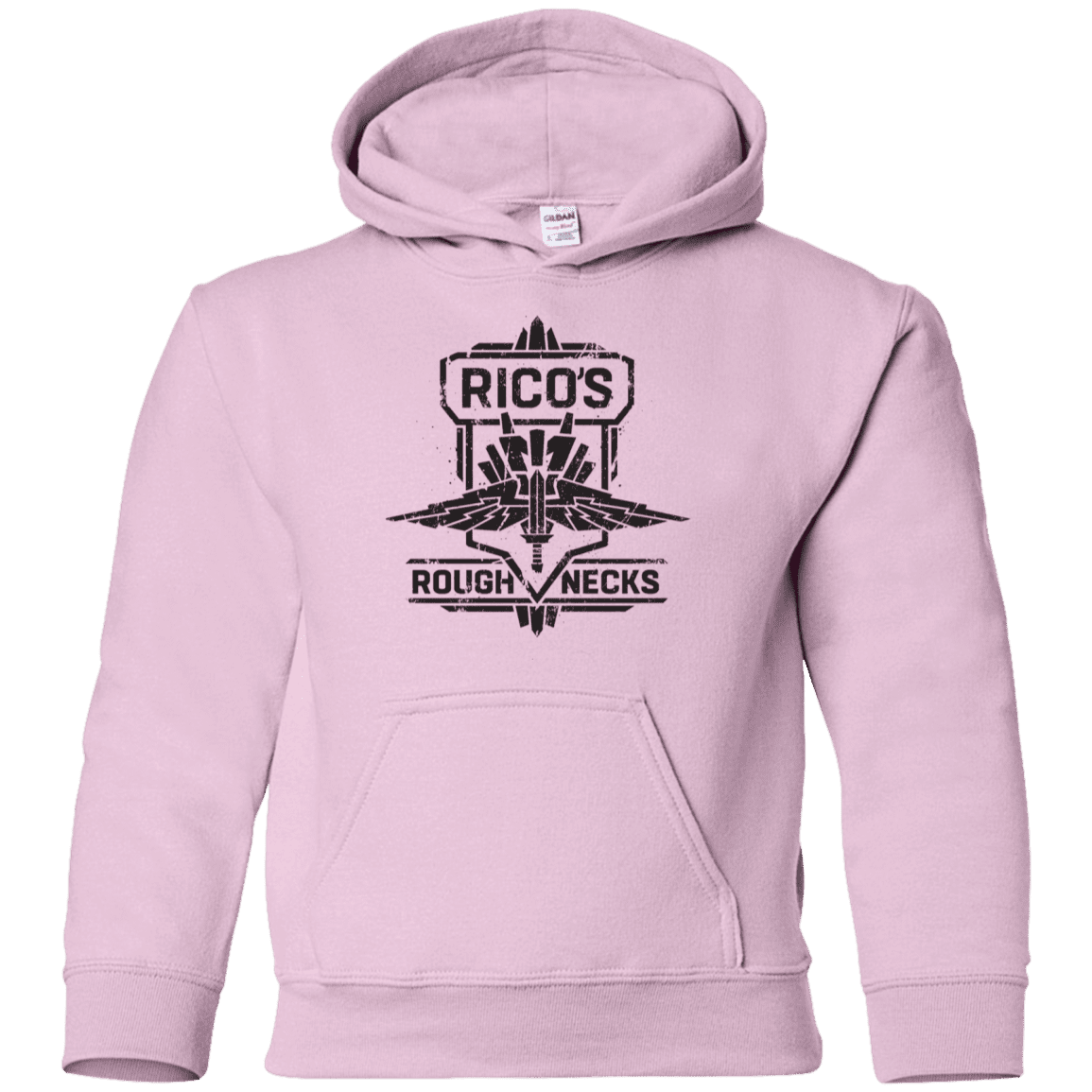 Sweatshirts Light Pink / YS Roughnecks Youth Hoodie