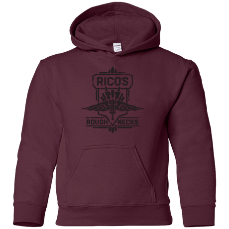 Sweatshirts Maroon / YS Roughnecks Youth Hoodie