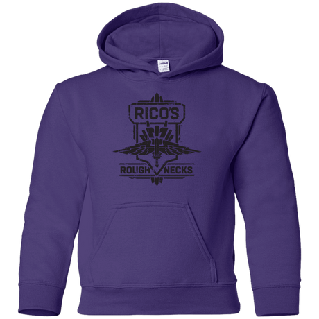 Sweatshirts Purple / YS Roughnecks Youth Hoodie