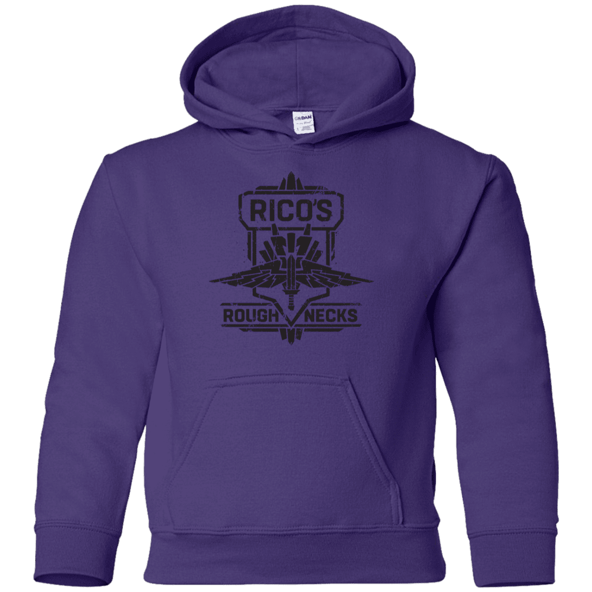 Sweatshirts Purple / YS Roughnecks Youth Hoodie