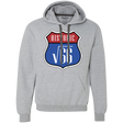 Sweatshirts Sport Grey / Small Route v66 Premium Fleece Hoodie