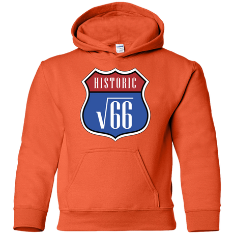 Sweatshirts Orange / YS Route v66 Youth Hoodie