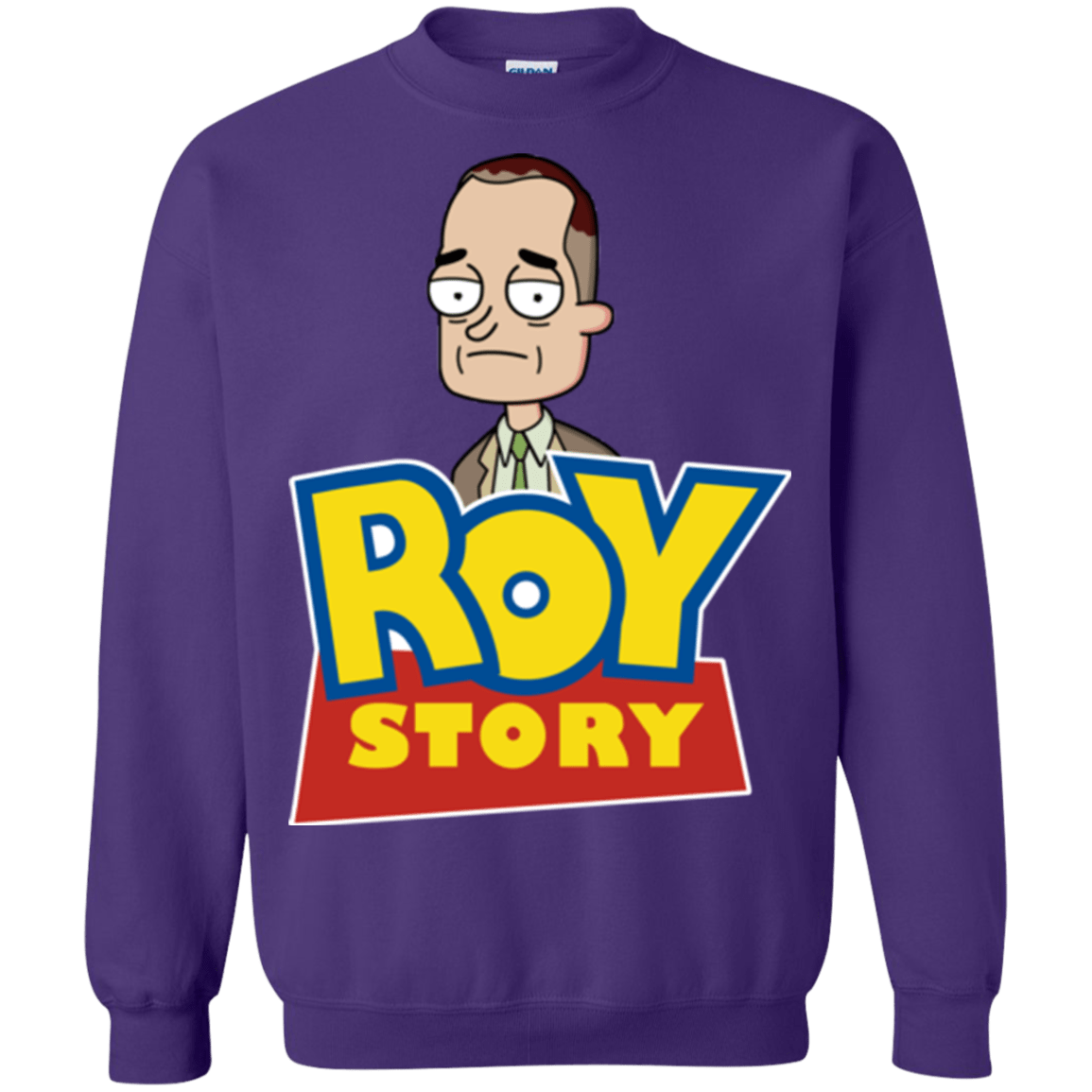Sweatshirts Purple / Small Roy Story Crewneck Sweatshirt
