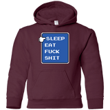 Sweatshirts Maroon / YS RPG LIFE Youth Hoodie