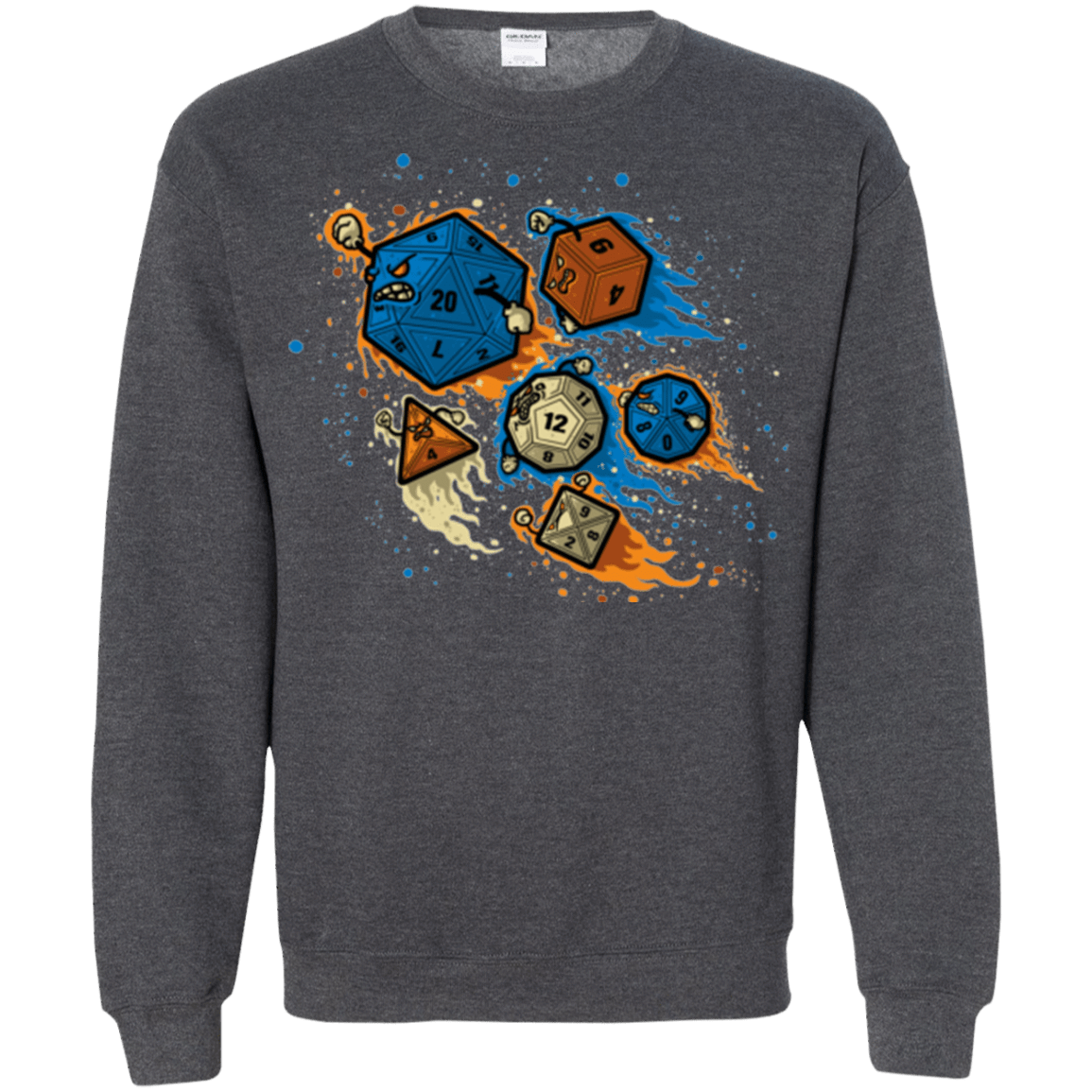 Sweatshirts Dark Heather / Small RPG UNITED REMIX Crewneck Sweatshirt