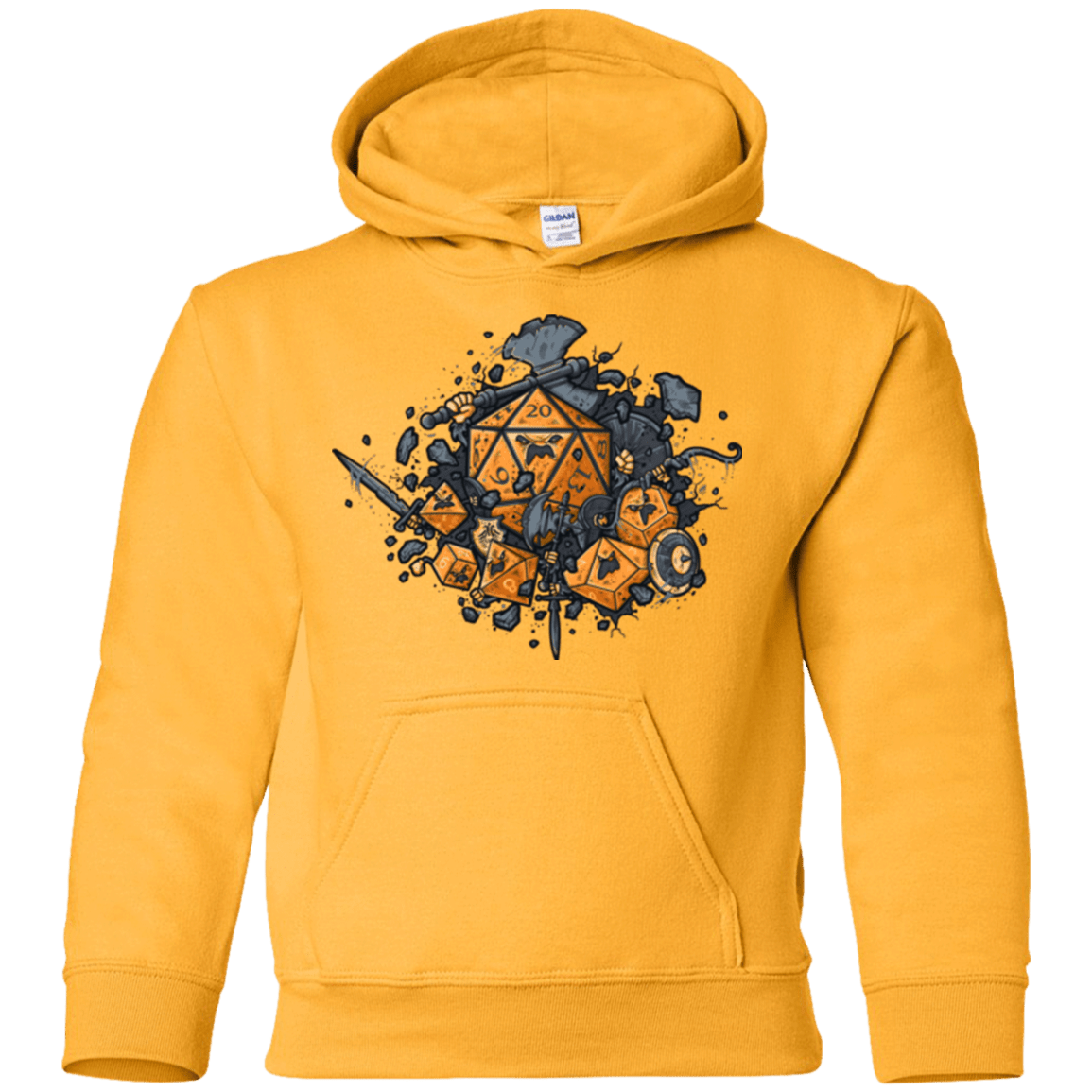 Sweatshirts Gold / YS RPG UNITED Youth Hoodie