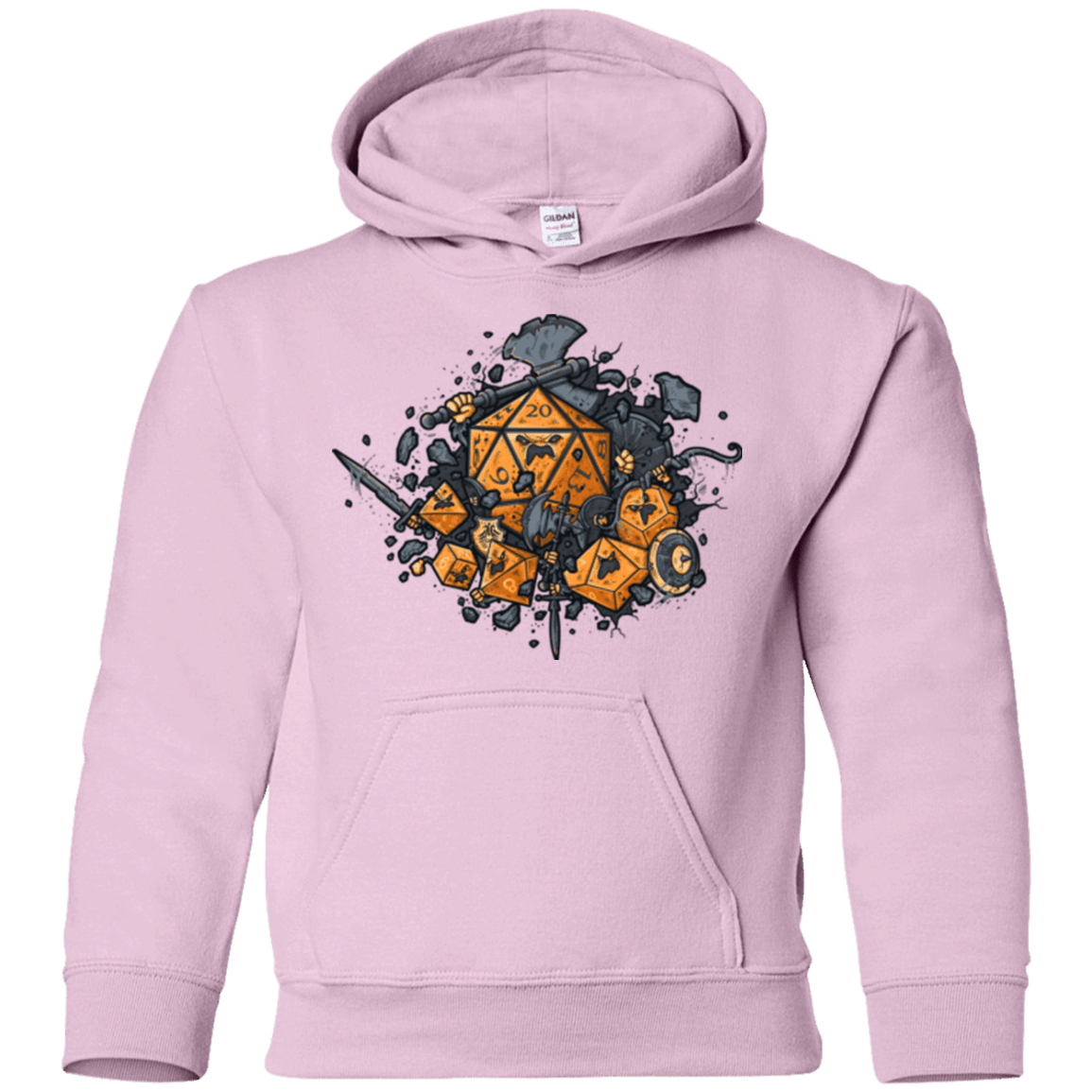 Sweatshirts Light Pink / YS RPG UNITED Youth Hoodie