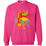 Sweatshirts Heliconia / S Rubik's Building Crewneck Sweatshirt