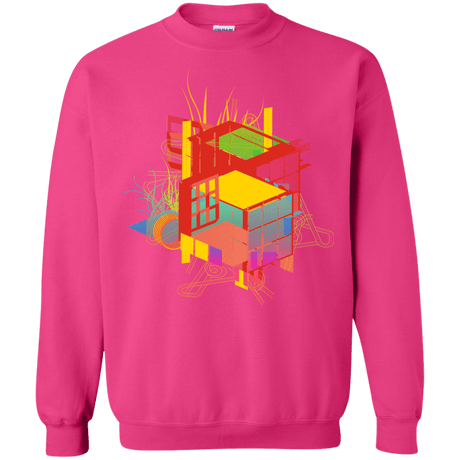 Sweatshirts Heliconia / S Rubik's Building Crewneck Sweatshirt