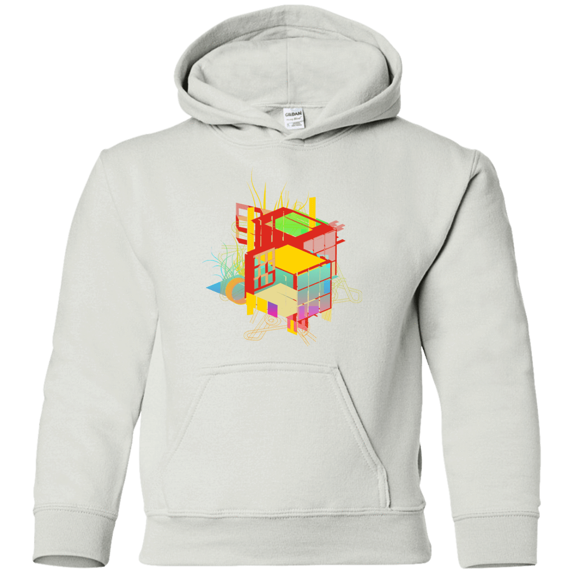 Sweatshirts White / YS Rubik's Building Youth Hoodie