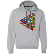 Sweatshirts Sport Grey / S Rubiks Cube Penrose Triangle Premium Fleece Hoodie