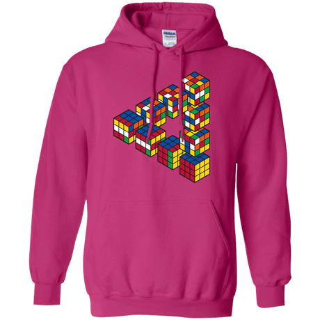 Sweatshirts Heliconia / S Rubiks Cube Penrose Triangle Pullover Hoodie
