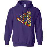 Sweatshirts Purple / S Rubiks Cube Penrose Triangle Pullover Hoodie