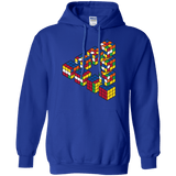 Sweatshirts Royal / S Rubiks Cube Penrose Triangle Pullover Hoodie