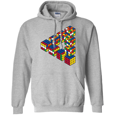 Sweatshirts Sport Grey / S Rubiks Cube Penrose Triangle Pullover Hoodie
