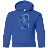 Sweatshirts Royal / YS RUBY BLUEPRINT Youth Hoodie