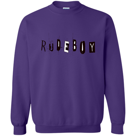 Sweatshirts Purple / S Rudeboy Crewneck Sweatshirt
