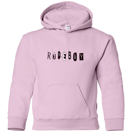 Sweatshirts Light Pink / YS Rudeboy Youth Hoodie