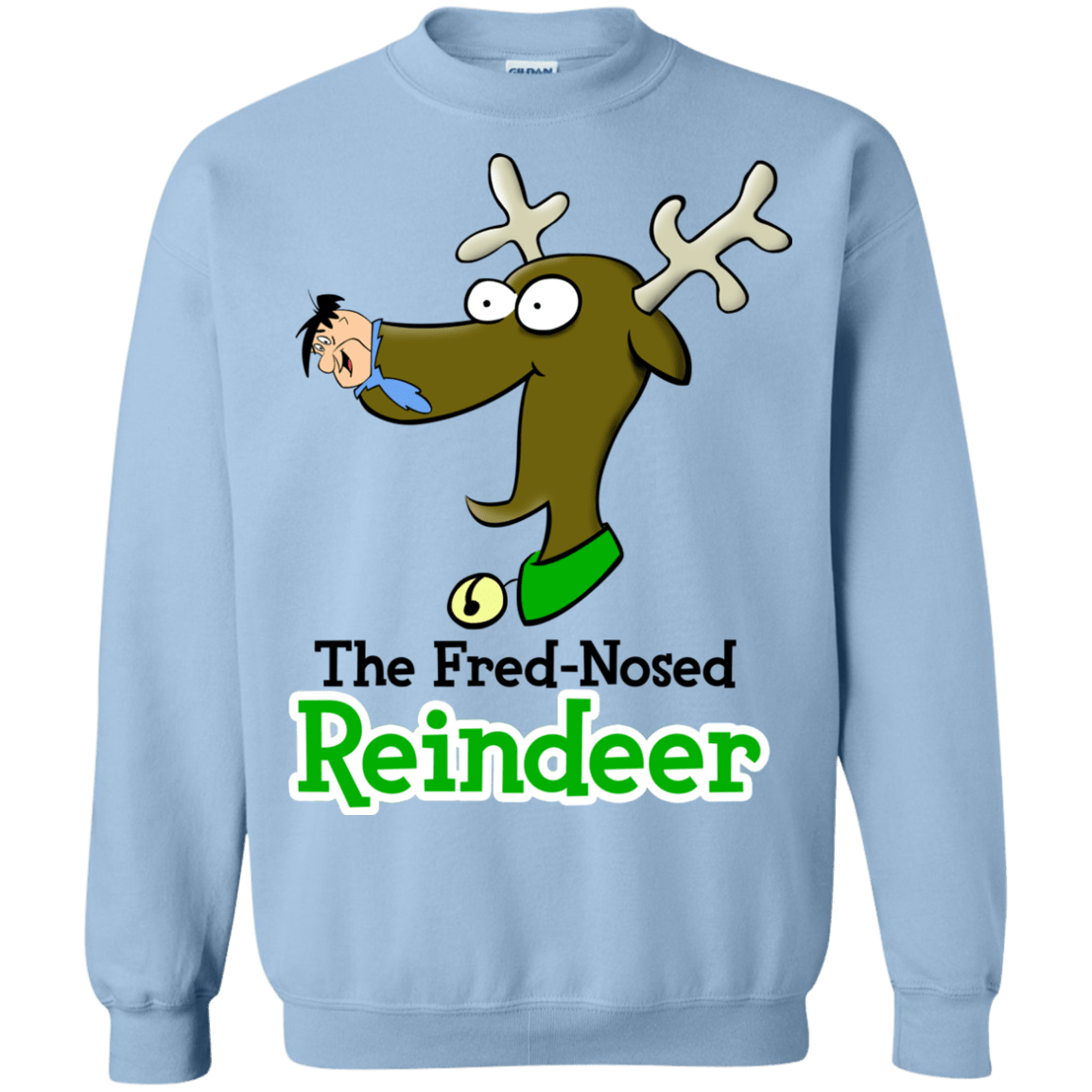 Sweatshirts Light Blue / Small Rudy Fred Crewneck Sweatshirt