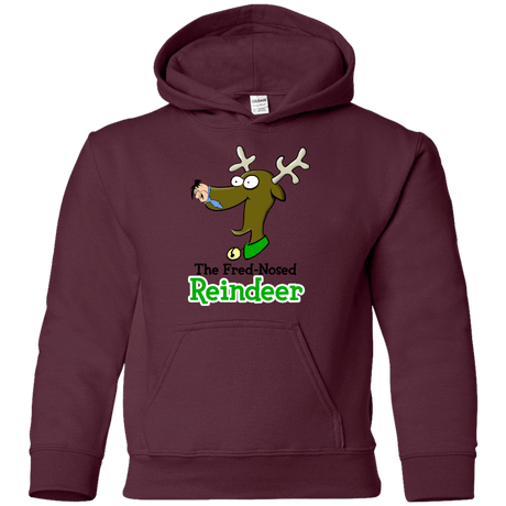 Sweatshirts Maroon / YS Rudy Fred Youth Hoodie
