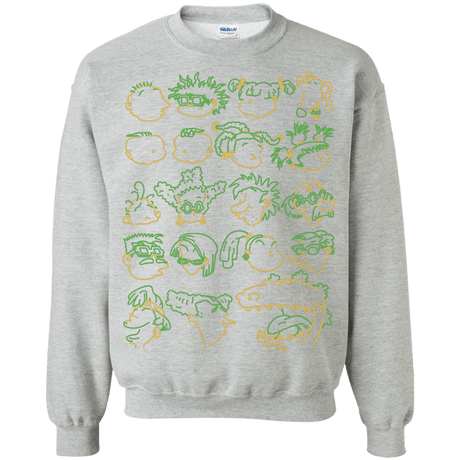 Sweatshirts Sport Grey / S RUGRAT HEADS Crewneck Sweatshirt