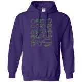 Sweatshirts Purple / S RUGRAT HEADS Pullover Hoodie