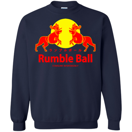 Sweatshirts Navy / Small Rumble Ball Crewneck Sweatshirt