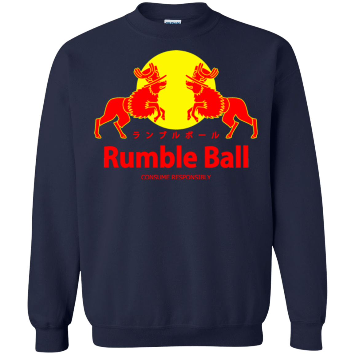 Sweatshirts Navy / Small Rumble Ball Crewneck Sweatshirt