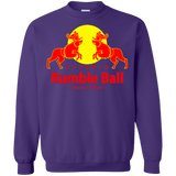 Sweatshirts Purple / Small Rumble Ball Crewneck Sweatshirt